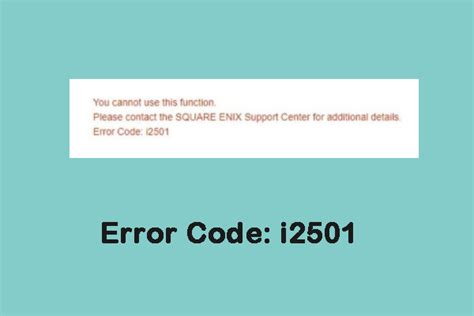 Slyke4 • 1 yr. . Error code i2501